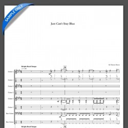 'Just Cant Stay Blue' - by Murray Mason