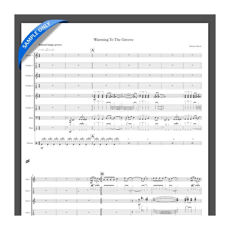 'Warming to the Groove' - by Murray Mason